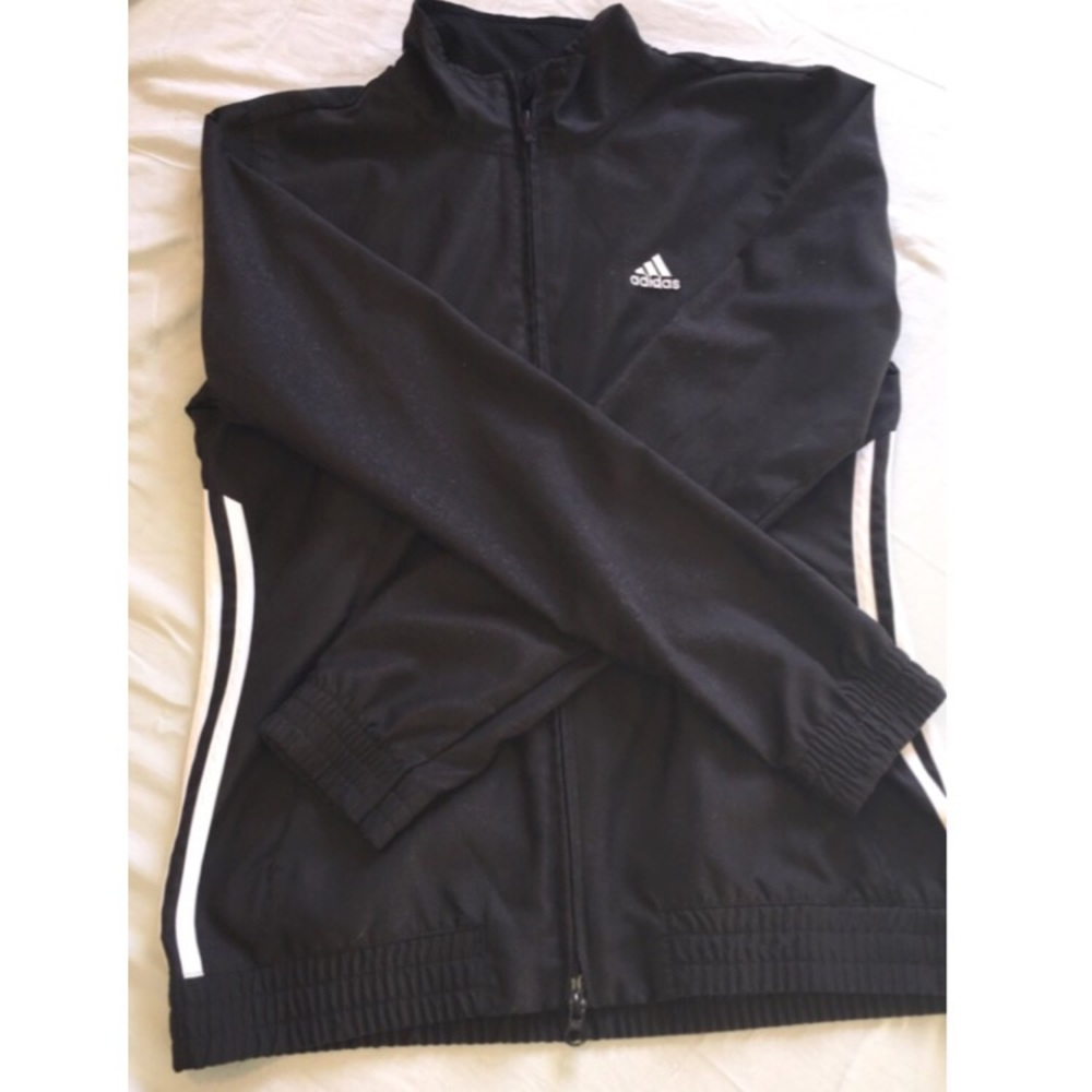 Adidas athletic windbreaker.